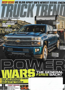 TRUCK TREND 2017 JULY - L5P DURAMAX DIESEL,'18 AUDI Q5,BUICK ENVISION, KIA NIRO